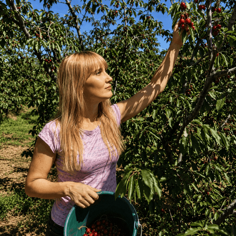 The picker's commission amounts to 70% of the purchase price per kilo of fruit